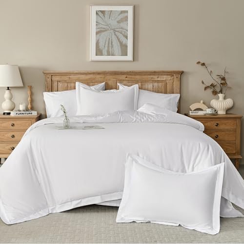 Simple&Opulence 100% Egyptian Cotton Duvet Cover Set 400 Thread C...