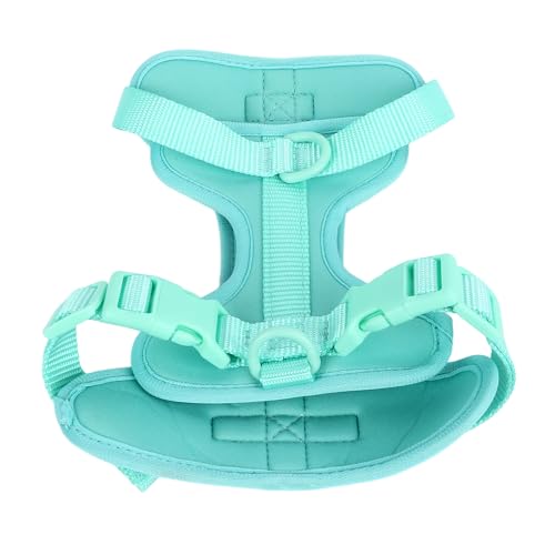 PawSafe Adjustable Soft Breathable Escape Proof Dog Vest Harness for Small Dogs and Puppies Outdoor Walking (S)