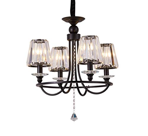 Lustre de salon en cristal et luminaire de décoration pour maison moderne