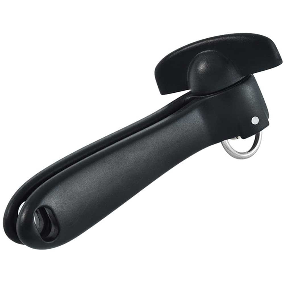 Housoutil Can Opener Manual Stainless Steel Side Cut Tool Efficient Ergonomic Design for Easy Opening of Various Cans Essential for Home Bar Restaurant Use Space-saving Storage