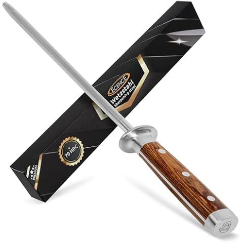 ECENCE Professional Knife Sharpener with Silicon Carbide Cover