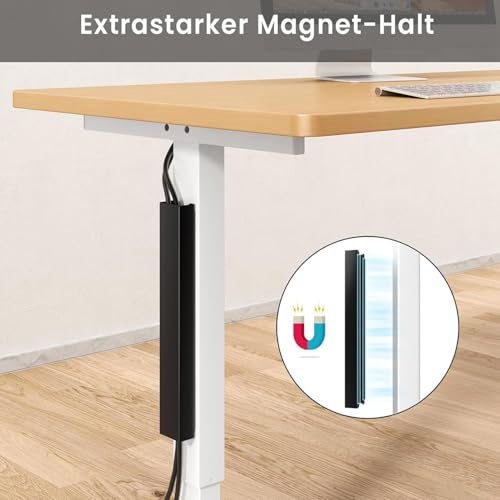 Support de câble magnétique haut de gamme sans perçage pour bureau et table