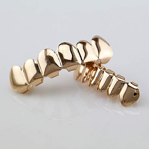 Grills para dientes con baño de oro 18k OOCC miniatura 4