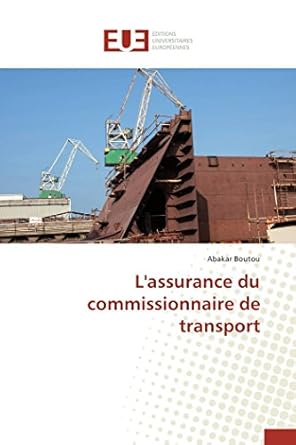 L'assurance du commissionnaire de transport