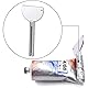 Newaner Tubenquetscher Metall 6 Stück, Tubenausdrücker, Tubenpresse Edelstahl, Toothpaste Squeezer für Kosmetik, Schuhcreme, Haarfärbemittel, Pigmente，Geeignet für Küche, Bad, Studio