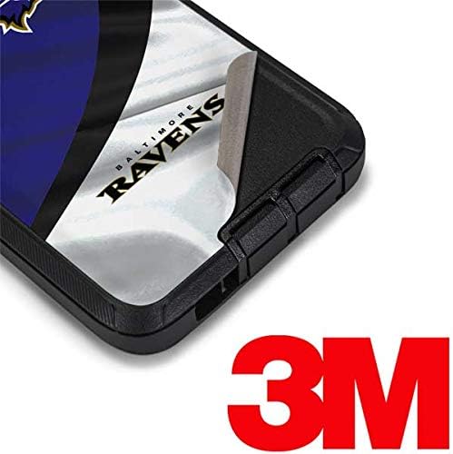 Skinit Decal Skin Compatible with OtterBox Defender Galaxy S10 - Officially Licensed NFL Baltimore Ravens Design