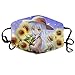 Produktbild Männer Frauen Angel Beats! Anime Face Decoration Anti-Staub Winddichte Abdeckung Verstellbare Ohrschlaufe Weiß
