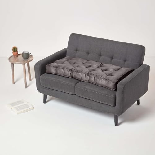 Coussin rehausseur canapé contre l'assise affaissée en suédine - 7