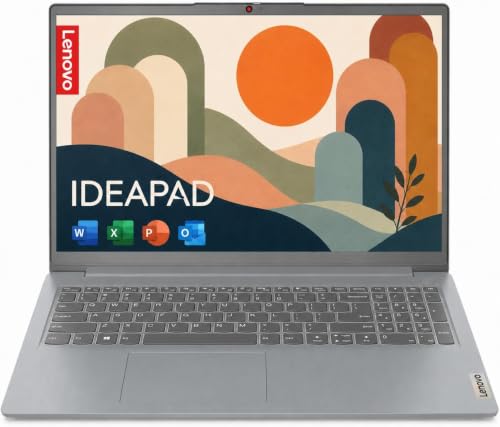 Image of Lenovo 15.6 inch FHD Laptop, 8GB DDR5 RAM, 640GB Storage