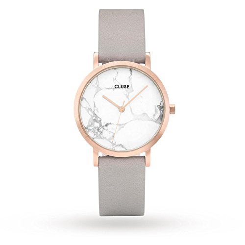 Preisvergleich Produktbild Cluse Unisex Erwachsene Digital Quarz Uhr mit Leder Armband CL40103