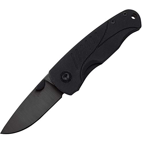Cool Hand 3.2'' Folding Knife with Zircornia Ceramic Blade and Black G10 Handle