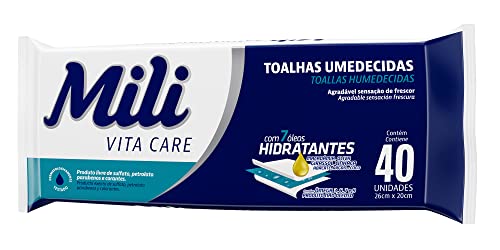 Mili Toalhinha Umedecida Mili Adulto 1X40