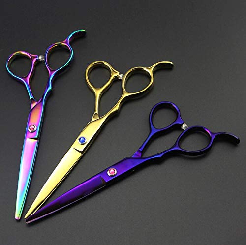 Ciseaux de coiffure pour gauchers de 6 pouces ergonomiques et précis - 5