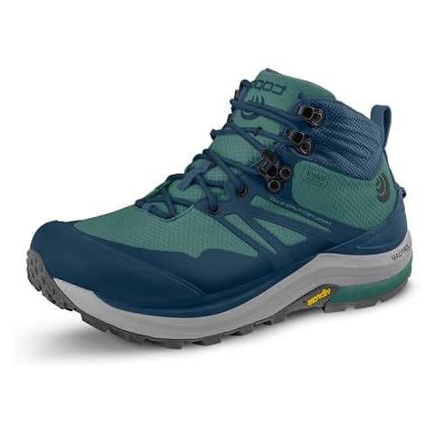 Topo Athletic Women's Trailventure 2 WP Comfortable 5MM Drop Trail Running Boots, Athletic Shoes for Trail Running, Ocean/Blue, Size 11 Cover