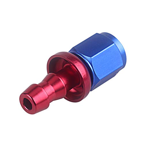 mewmewcat Encaixe da extremidade da mangueira de bloqueio de pressão AN4 Extremidade da mangueira de