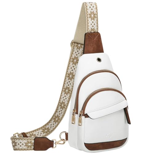 Sling bag pour voyage en cuir PU supérieur au design féminin épuré