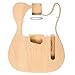 DIY TL Style Electric Guitar Kits with Mahogany Body and Maple Neck - Maple Fingerboard and All Components Included