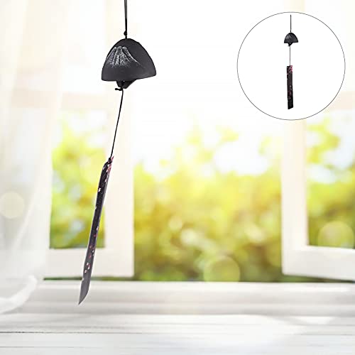 Galpada 5Pcs Japanese Wind Chimes/Traditional Lucky Wind Chimes/Mount Fuji Cast Iron Wind Bells For Garden Patio Balcony Home Decors #TOP3