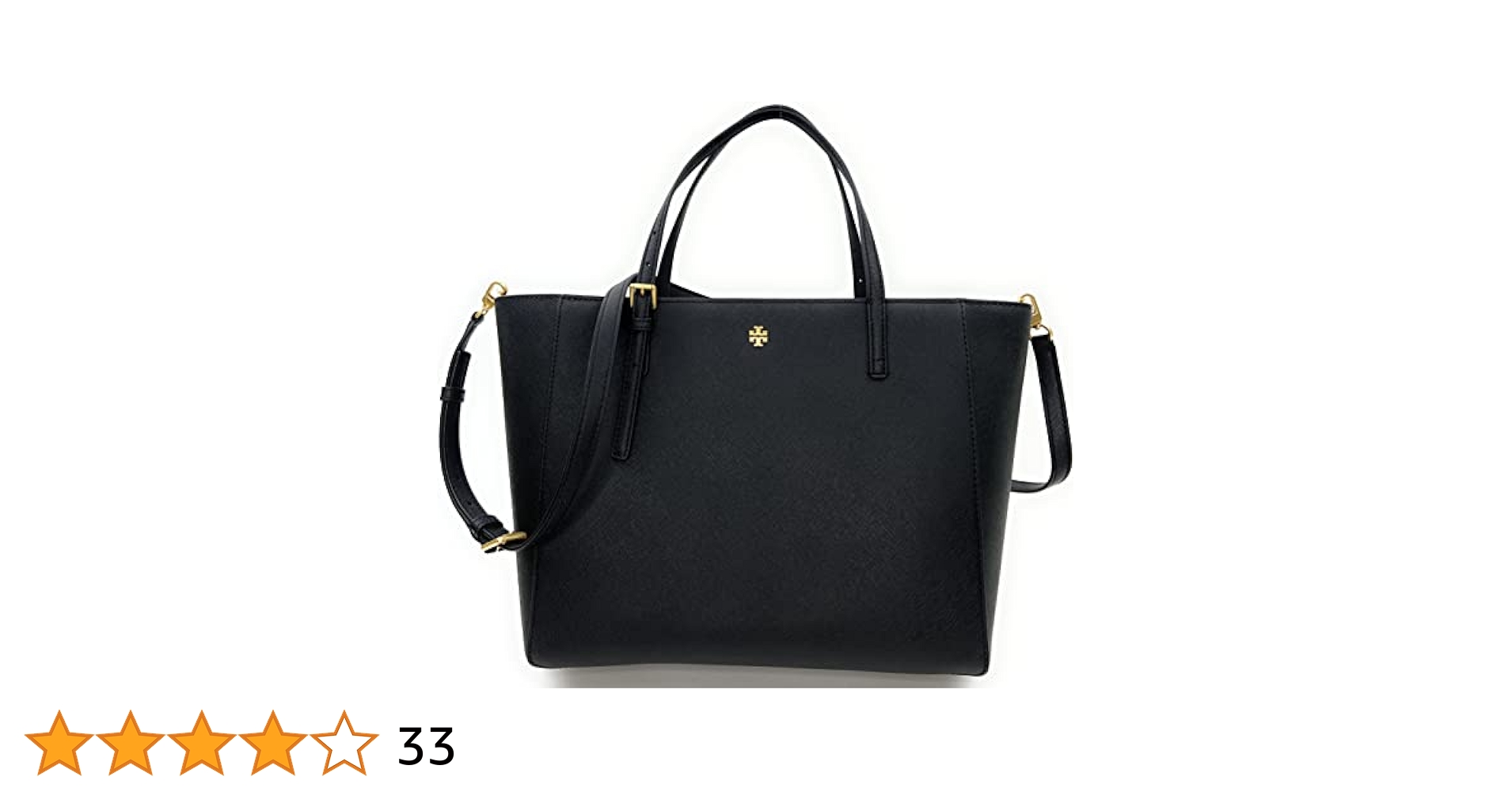 Tory Burch ブラック エマーソン スモール トート Amazon | トリーバーチ エマーソン スモールトート (ブラック