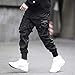 diirm Pantalones Cargo para Hombre Cintas Harem Joggers Pantalones de Hip Hop...