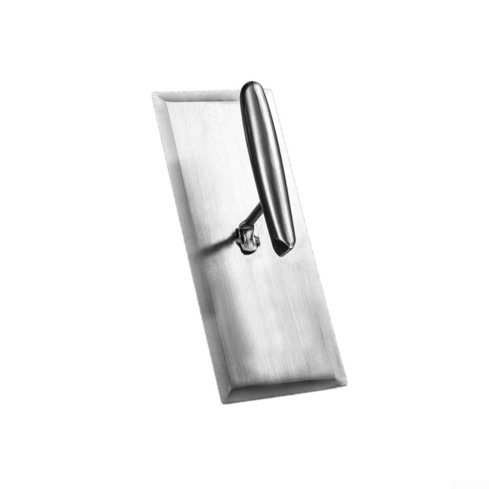 Espátula de para acero Inoxidable 430 para Masilla y - Mango Ergonómico Antideslizante para herramienta de para construcción y BBQ 28cm(small)