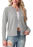 GRECERELLE Knit Cardigan Sweaters for Women Lightweight 2026 Fall Outfits