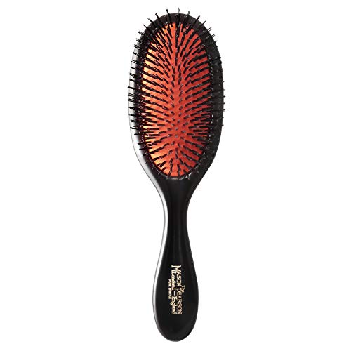 Mason Pearson Haarbürste Handy Bristle B3 mit reinen Wildschweinborsten, 12-reihig