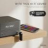 iHome 3.5mm Audio Receiver with Built-in Mic, Wireless Music Streaming, Compact Design