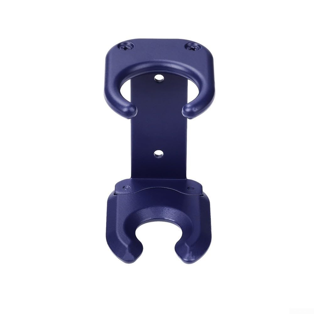 Wandhalterung für Haartrockner, Halterung für HD08, HD15, HD16, HD17, HD18, Metallhalterung, Blau / Grau