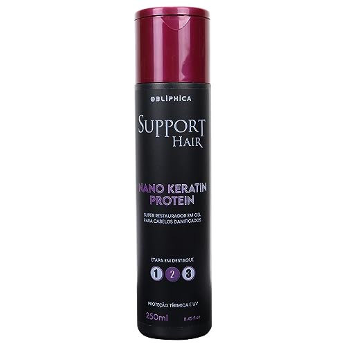 Restaurador Gel Support Hair Nano Protein Obliphica 250ml