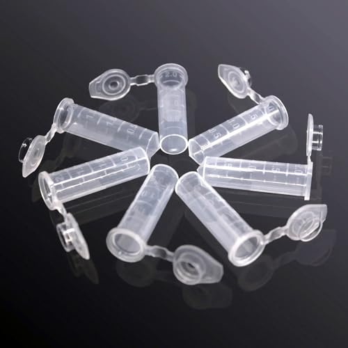 Flacons en plastique bouchon pression étanche pour analyse