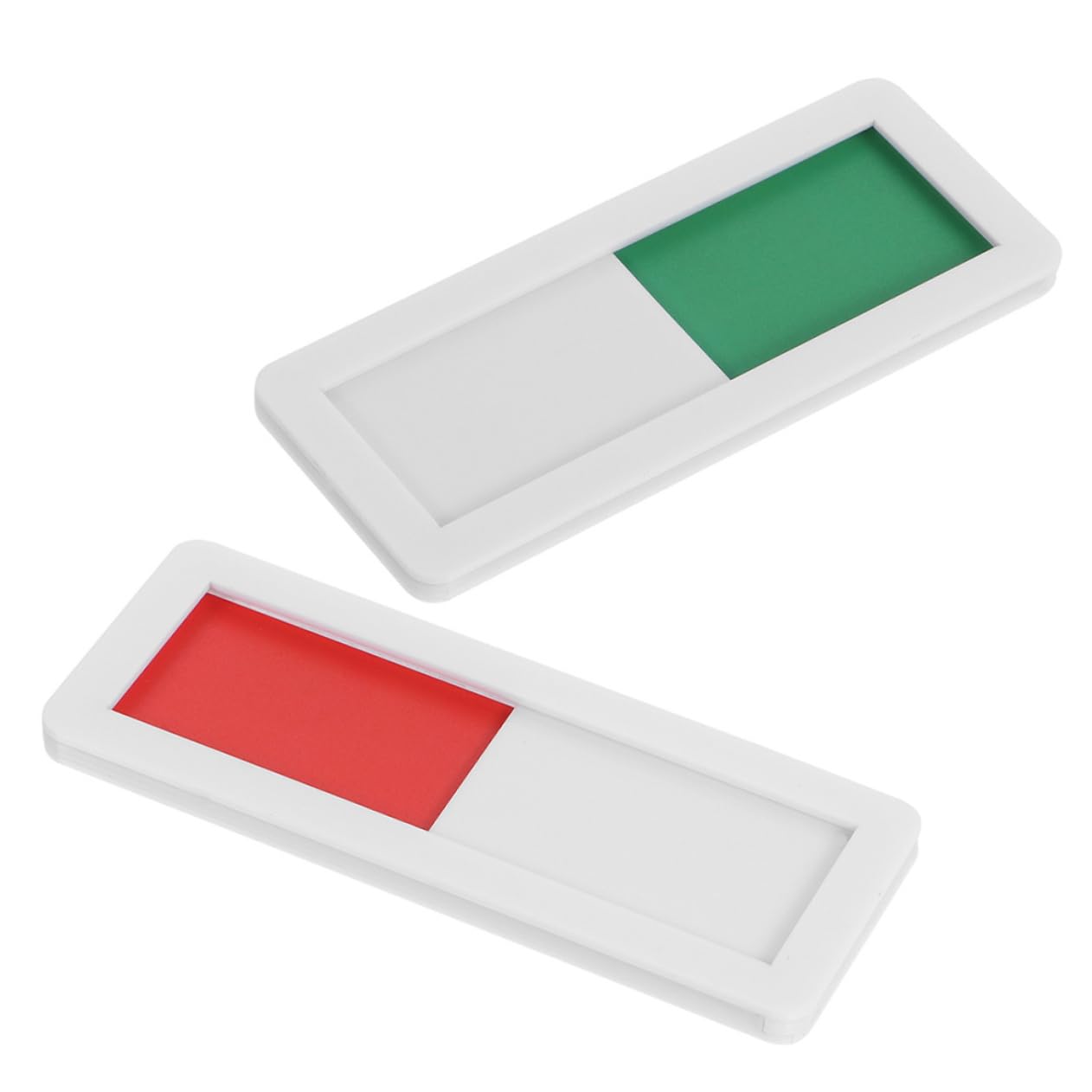 Plaques De Porte 'Occupé/Libre' - Lot De 10 En Verre Organique Pour Bureau, Toilettes Ou Salle De Réunion