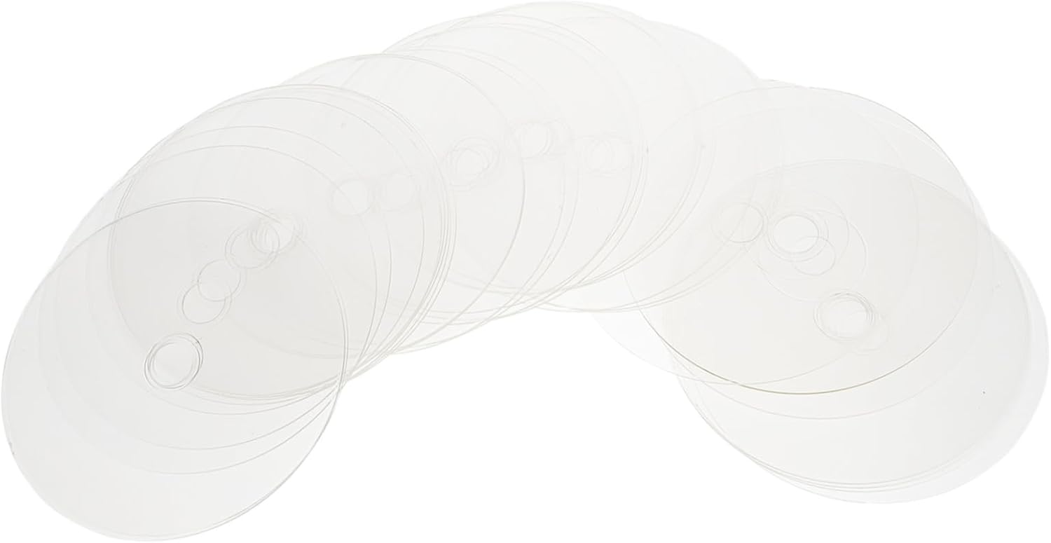 OSALADI 30pcs Painting Discs for Creative Crafts Round Blanks for Wall Decor and Party Decoration for Boys and Girls Art Projects and Educational Activities
