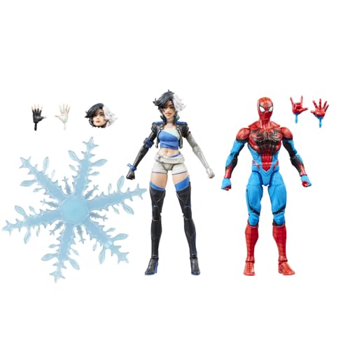 Marvel Set Rivals Legends Series Spider-Man y Luna Snow