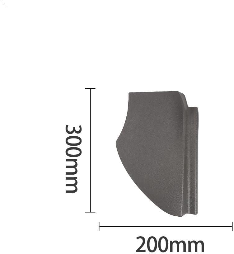 Car Front Door Cover Left/Right Front Door Panel Cover Plastic 2197270128 Auto Accessories for Mercedes Benz CLS-Class W219 (Left, Gray)