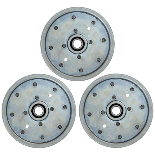 8TEN Idler Pulley for John Deere Z355E Z355R Z375R Z525E Z535M Z535R Z540M Z540R ZTrak AUC10172 3 Pack