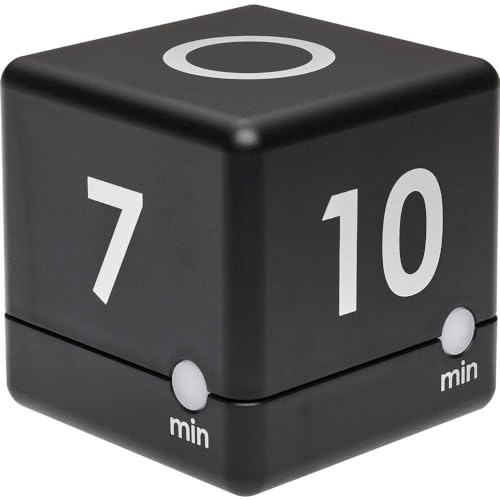 TFA Dostmann Digitaler Cube Timer, Zeitwürfel, Zeitmanagement, L...