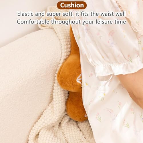 Coussins de Noël en peluche texturée et décorations de Noël haut de gamme - 6