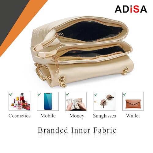 ADISA gold sling bag – image 4