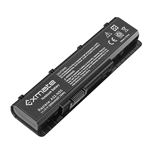 Exmate Batteria 5200mAh A32-N55 per Asus N55 N55S N55SF N55SL N75 N75S N75SF N75SL