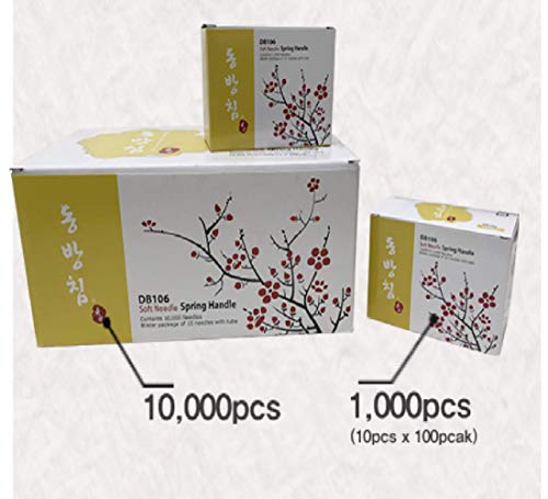 image for Hane Made in Korea Dong- Bang 1000PCS 1Pack Soft Spring Handle Type Si
