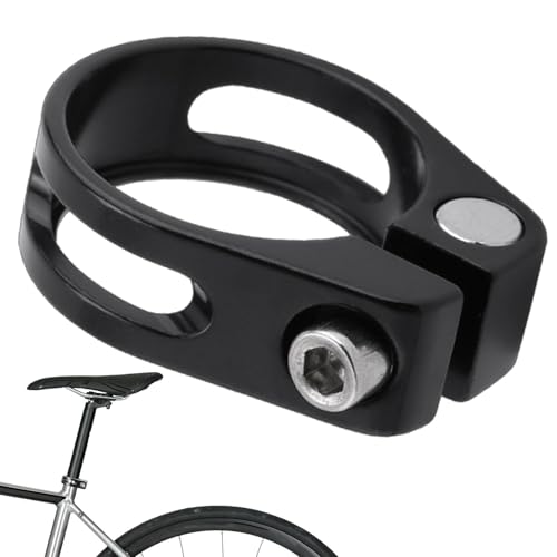 Seat Post Tube Clamp, Aluminium Alloy Seatpost Tube Clip, High Hardness, 28.6MM/31.8MM/34.9MM, Cycling Accessories For Mountain Road Bikes