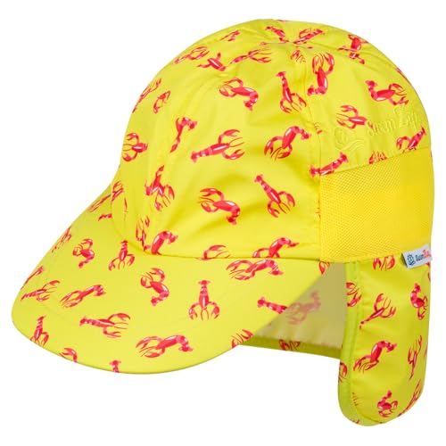 Image of SwimZip Sun Hat with Neck Flap | UPF 50+ Protection for Baby, Toddler, and Kids