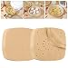 Pasek Perchment Paint 200 Sztuk 200 Sztuk Perforowane Powietrze Fryer Liners Kwadrat Bambusowy Parowiec Papier Linki Non-stick Paper Do Paining Koszykowy Koszulka Patelnia(Size:21.5x21.5cm)