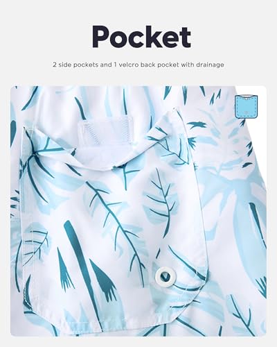 Image of maamgic Mens Swim Trunks Quick Dry Swim Shorts with Mesh Lining Funny Swimwear Bathing Suits 7inch