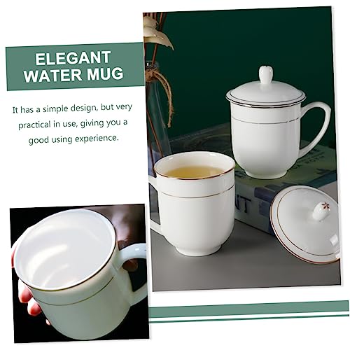 Luxshiny 3 Pçs Copo De Cerâmica Copo De Chá De Porcelana De Osso Caneca De Café Japonês Copo De Chá