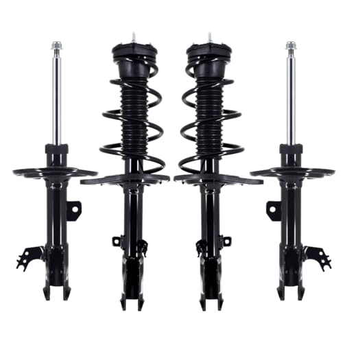 PM Auto Set 4 Front Strut-Rear Quick Complete Strut For 2012-2017 Toyota Camry Hybrid LE, XLE