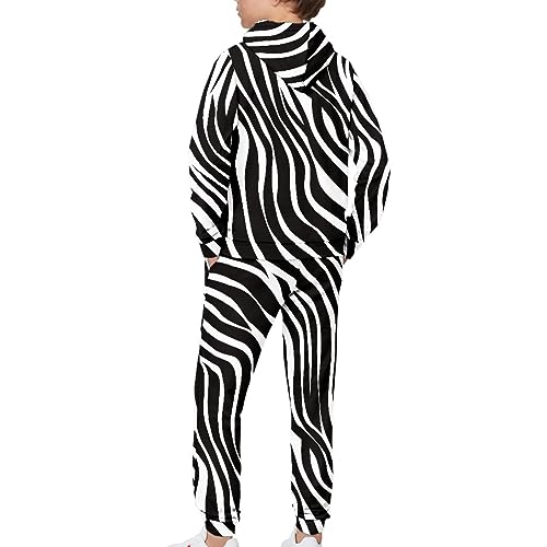 FUSURIRE Girls Hoodie and Leggings Outfit Set for Kids 6-16 Years Long Sleeve Hooded Sweatshirts Sweatpants Teen Youth4