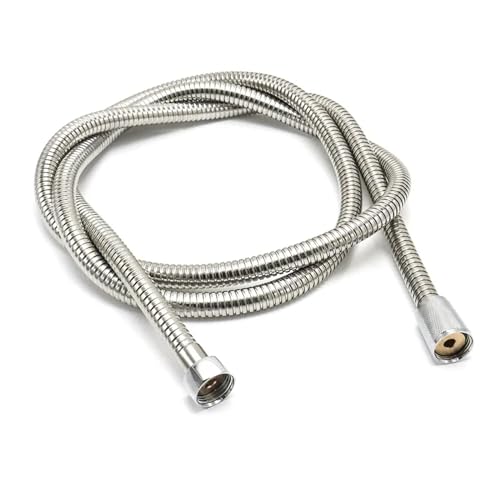 Tuyau de douche 2m flexible en acier inoxydable pour mitigeur de douche et baignoire