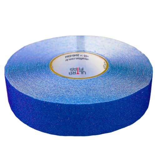 Fita Adesiva Antiderrapante 20 Metros Piso Escada Rampa Externo Diversas Cores (Azul)